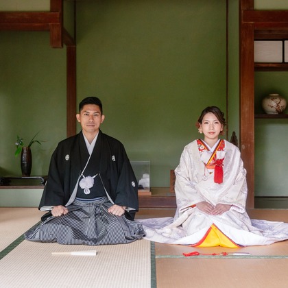 シコロハルナが撮影した「和装前撮り」の写真