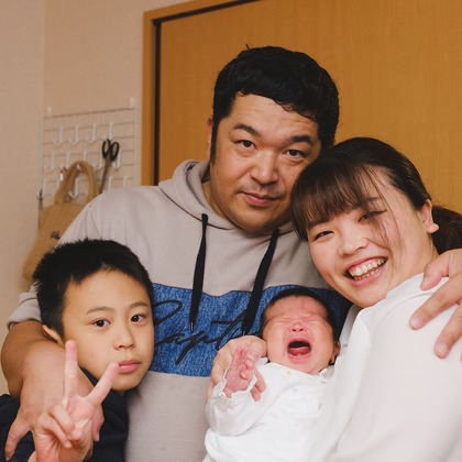 高夏写真店が撮影したニューボーンフォトの写真