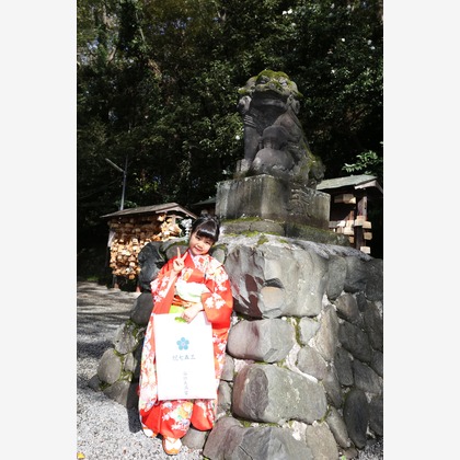 Kan Suzuki  photographyが出張撮影した家族写真, 植物, 七五三が写ったエンゲージメントフォトの写真