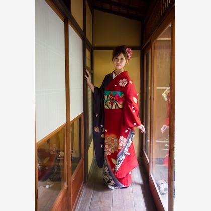 スマイルハンターが出張撮影した家族写真(キッズ,ベビーフォト)などが写った「成人式フォト」の家族写真