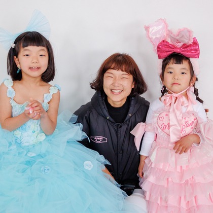 ちずカメラが出張撮影したワンピース, 荷物とバッグ, 赤ちゃん・幼児服が写った家族写真(キッズ,ベビーフォト)の写真