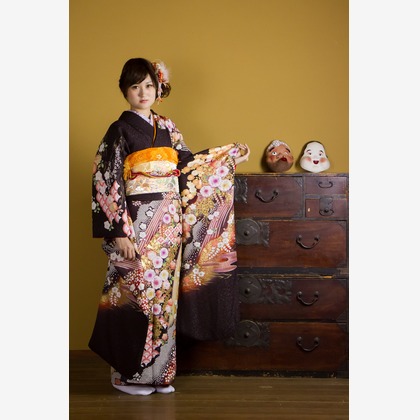 スマイルハンターが出張撮影した家族写真(キッズ,ベビーフォト)などが写った「成人式フォト」の家族写真