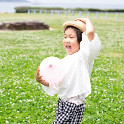 すみれふぉとが出張撮影した「新緑撮影会?」の家族写真