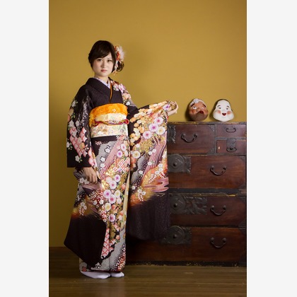 スマイルハンターが出張撮影した家族写真(キッズ,ベビーフォト)などが写った「成人式フォト」の家族写真