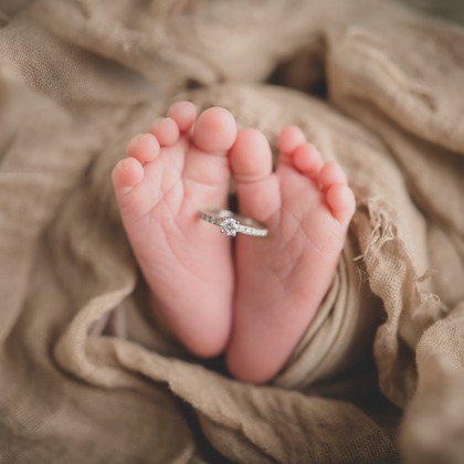 roseeが撮影したニューボーンフォトの写真