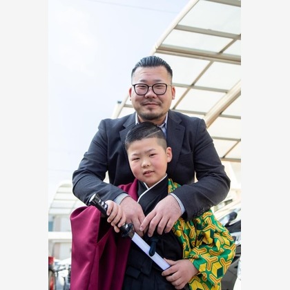 中井企画が出張撮影した「お宮参り/ご自宅での家族写真」の家族写真