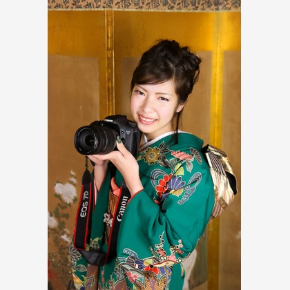 スマイルハンターが出張撮影した家族写真(キッズ,ベビーフォト)などが写った「成人式フォト」の家族写真