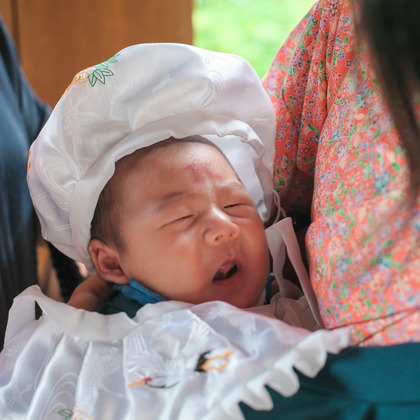 K.しんやが撮影したお宮参りの写真