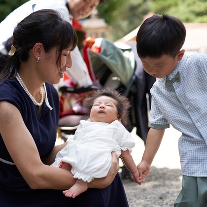 Actが撮影したお宮参りの写真