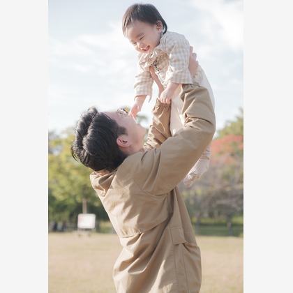 高夏写真店が撮影した家族写真の出張撮影の写真