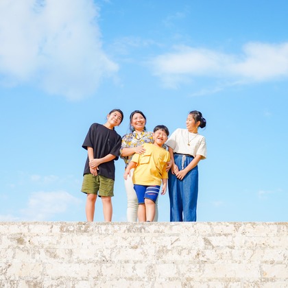 山下哲矢が撮影した家族写真の出張撮影の写真