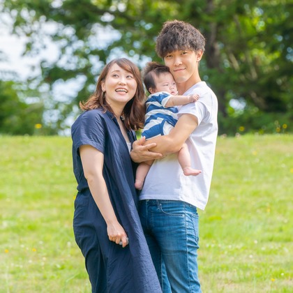 吉田　亘が撮影した家族写真の出張撮影の写真