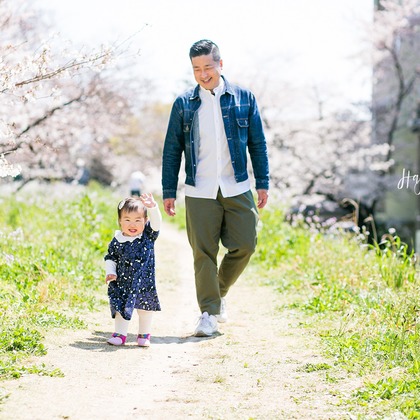 Hajime no Ai Photographyが出張撮影した自然の風景, 自然の中の人々, 家族写真などが写った「ファミリーフォト@二子玉川」の家族写真