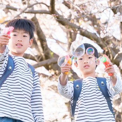 高夏写真店が撮影した家族写真の出張撮影の写真