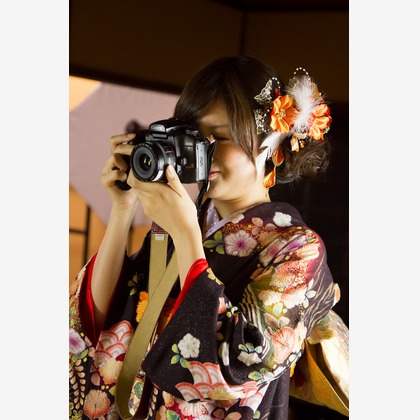 スマイルハンターが出張撮影した家族写真(キッズ,ベビーフォト)などが写った「成人式フォト」の家族写真