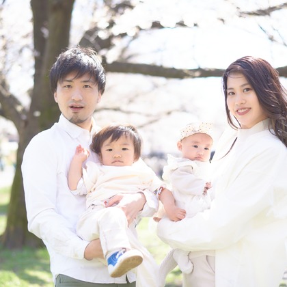 Earth Creative Productsが出張撮影した「ファミリー」の家族写真