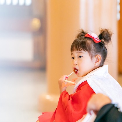 隈元智子が撮影した七五三フォトの写真