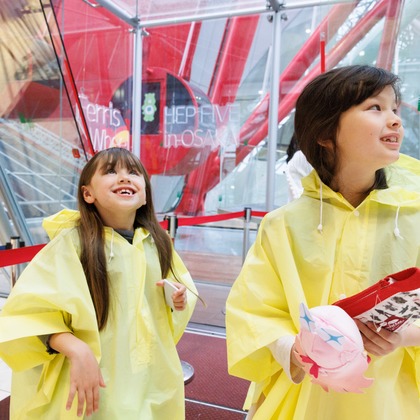 ちずカメラが出張撮影したワンピース, 荷物とバッグ, 赤ちゃん・幼児服が写った家族写真(キッズ,ベビーフォト)の写真