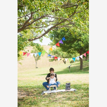 竹部 祐樹が出張撮影した眼鏡類, 赤ちゃん/ベビー, 楽しげが写った結婚式撮影の写真