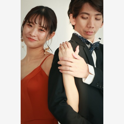 Photo of Pre-wedding shooting @ Tokyo studio taken by Mariko Hamano