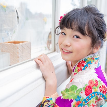 Smile works／益田ともかが出張撮影した「七五三」の家族写真