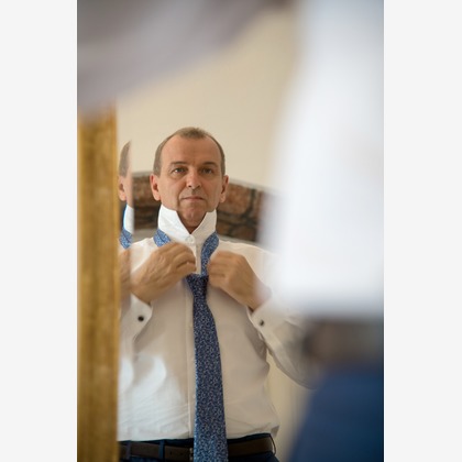 Photo of Santorini Wedding Ceremony taken by Olga Chalkiadaki