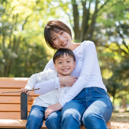 杉森 茂夫 (Photo Studio SS)が出張撮影した「七五三、お宮参り、家族写真」の家族写真