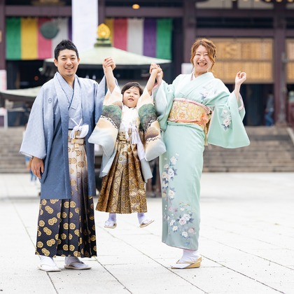 奥田大貴が撮影した七五三フォトの写真