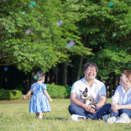 KOMOREBI Photo.　大如　耕平が撮影した家族写真の出張撮影の写真