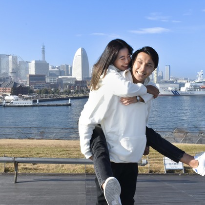 Photo of Mr. and Mrs. M Engagement Photo in Yokohama taken by KazuhiroGOYA