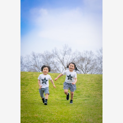 酒井大輔が出張撮影した家族写真, 植物, 七五三が写った家族写真の出張撮影/七五三フォトの写真