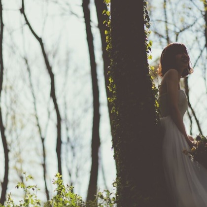 Photo of pre-wedding dress taken by sail