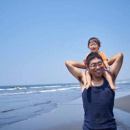 Michiharu GUNJIが撮影した家族写真の出張撮影の写真