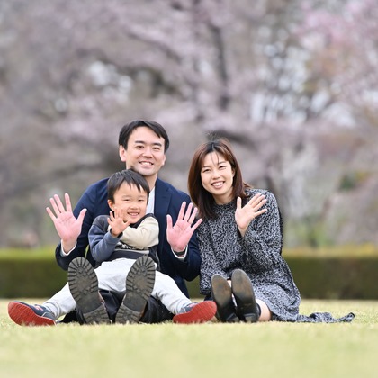寫樂斎が撮影した家族写真の出張撮影/七五三フォトの写真