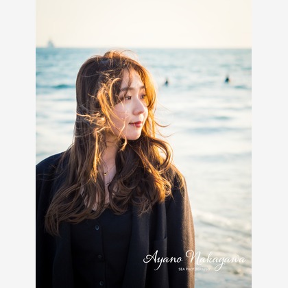 中川彩乃が出張撮影した「ビーチサイドポートレート」の家族写真