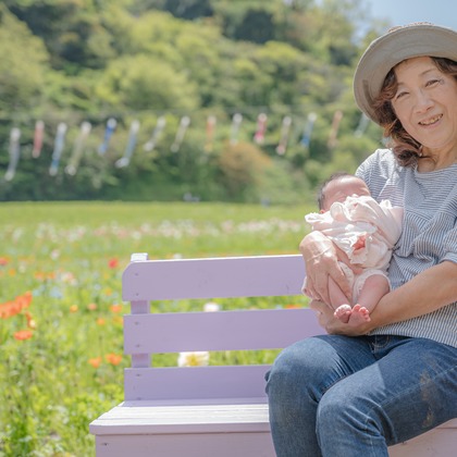 高木勇斗が出張撮影した「親子」の家族写真
