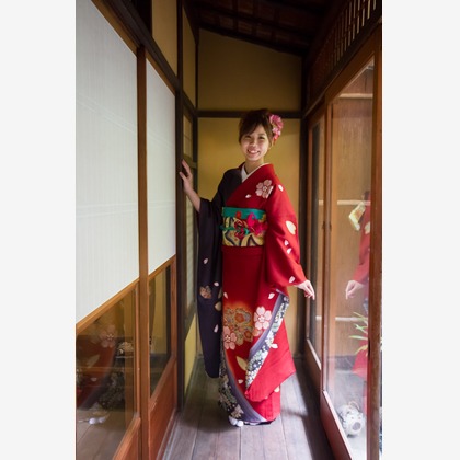 スマイルハンターが出張撮影した家族写真(キッズ,ベビーフォト)などが写った「成人式フォト」の家族写真