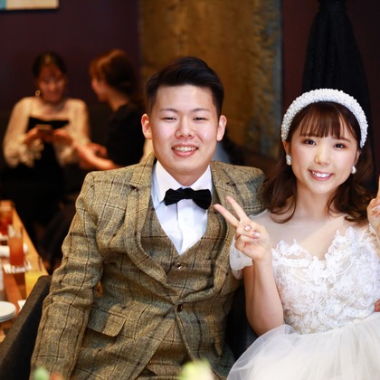 とうのまる制作室が撮影した結婚式二次会撮影の写真