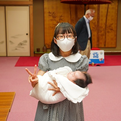 スタジオ　まるが撮影したお宮参りの写真