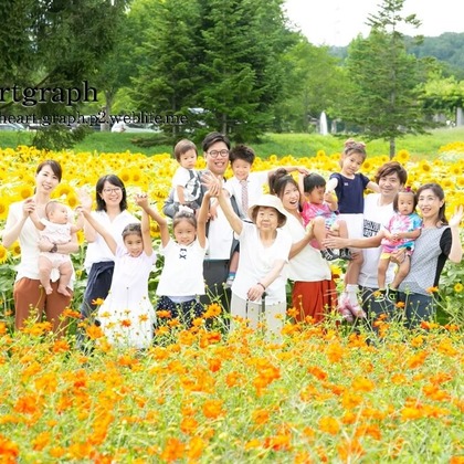 株式会社ハートグラフが撮影した家族写真の出張撮影/七五三フォトの写真