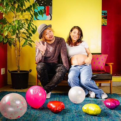 Aya Petite Photographyが出張撮影した「マタニティ出張撮影」の家族写真