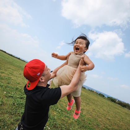 ポートレート沖縄が撮影した家族写真の出張撮影の写真