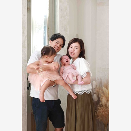 阿比留仁虎が撮影した「家族」の写真