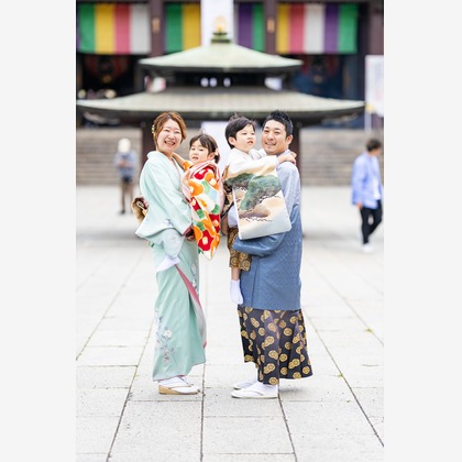 奥田大貴が撮影した七五三フォトの写真