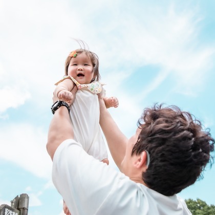 チャミーフォトグラフィーが撮影した家族写真の出張撮影の写真