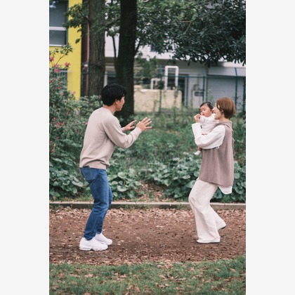 k.larutanが出張撮影した「家族写真」の家族写真