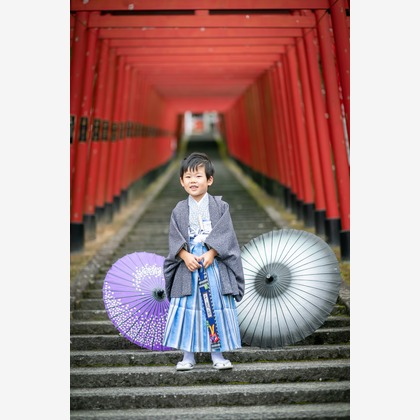 酒井大輔が出張撮影した家族写真, 植物, 七五三が写った家族写真の出張撮影/七五三フォトの写真