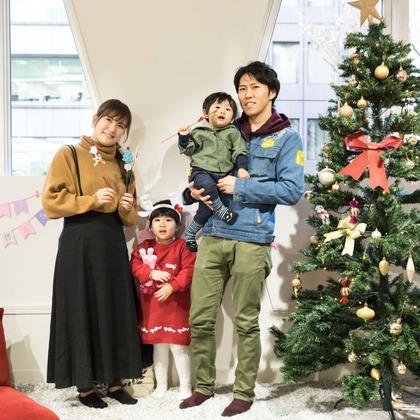 髙栁豪志が撮影した家族写真の出張撮影の写真