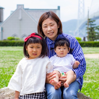 すみれふぉとが出張撮影した「新緑撮影会?」の家族写真