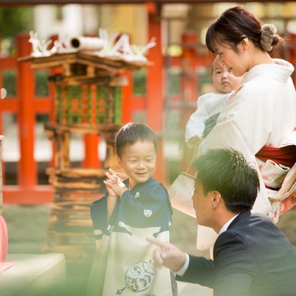 写楽堂が撮影した七五三フォトの写真